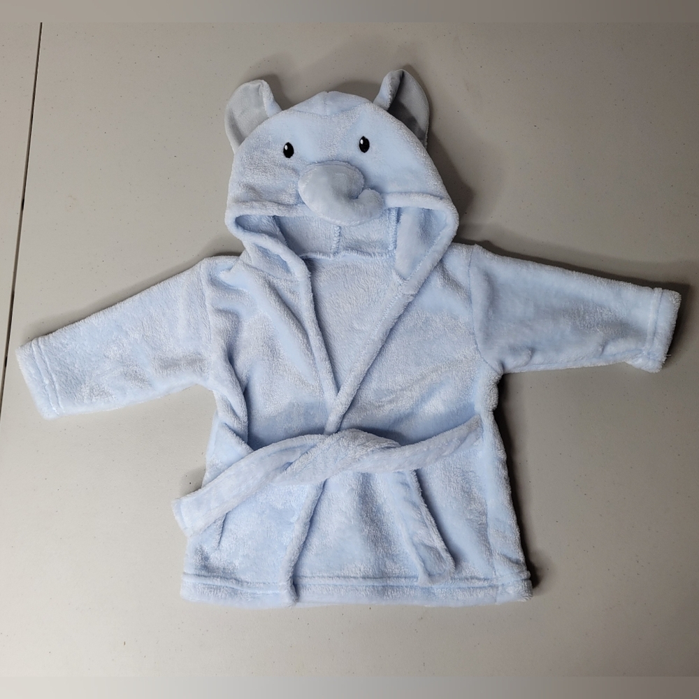 Hudson Baby Plush‎ Hooded Elephant Bathrobe